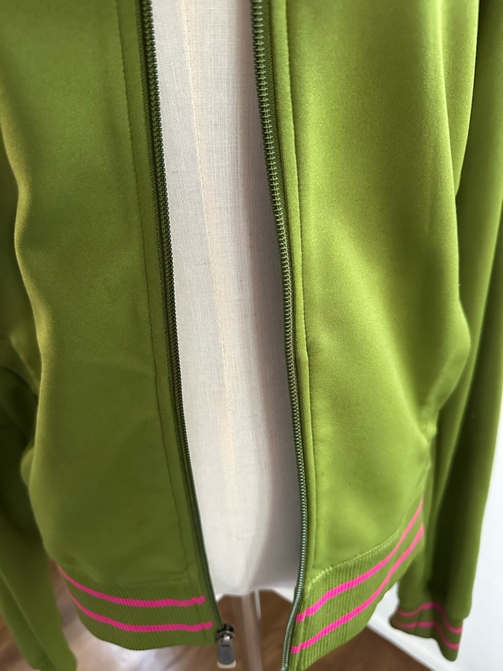 The North Face Y2K Track Jacket Green Pink Retro Gorpcore Women’s M - Picture 6 of 9